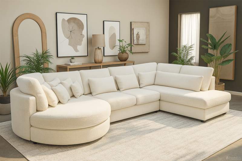 Moordrecht Ottomaan Groot + 2.5 Zits + Longchair Lang