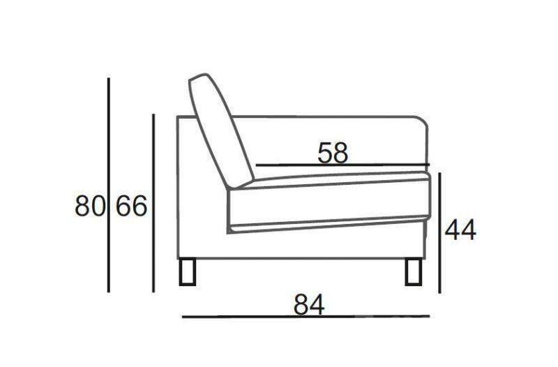 Alverna 3 Zits + Hoek + 3 Zits + Longchair