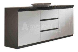 Rilland Dressoir Klein Zwart Wit