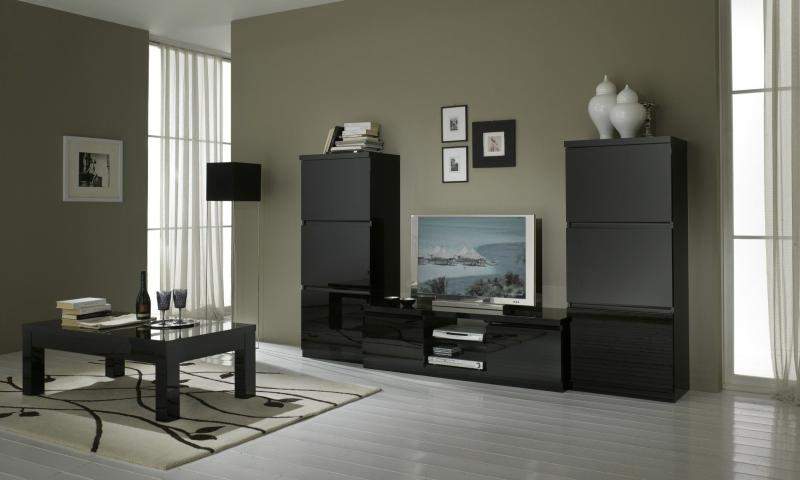 Woonkamerset Rhee Zwart