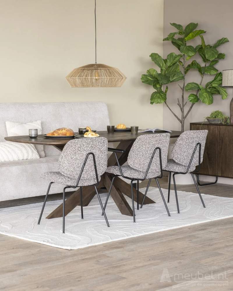 Armstoel Jon - Taupe Maywood - 95986