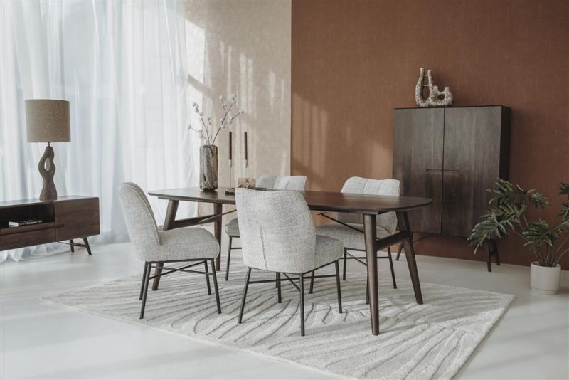 Aura Eetkamertafel Deens Ovaal - 160cm - foto 2 – foto 2 – A-meubel