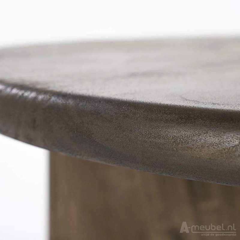 Bijzettafel Leoti Groot - Bruin - 240112