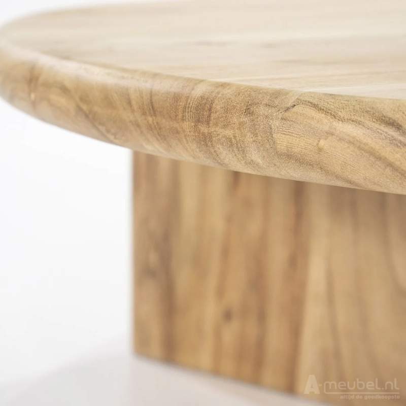 Bijzettafel Leoti Groot - Naturel - 240111
