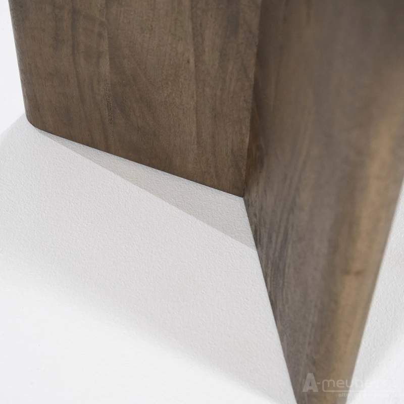 Bijzettafel Leoti Klein - Bruin - 240108