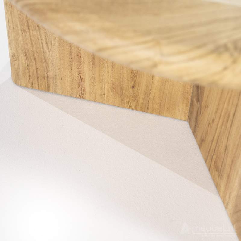 Bijzettafel Leoti Medium - Naturel - 240109