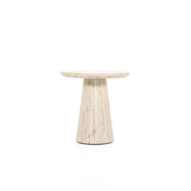Bijzettafel Aime - 45cm - Beige - 95738