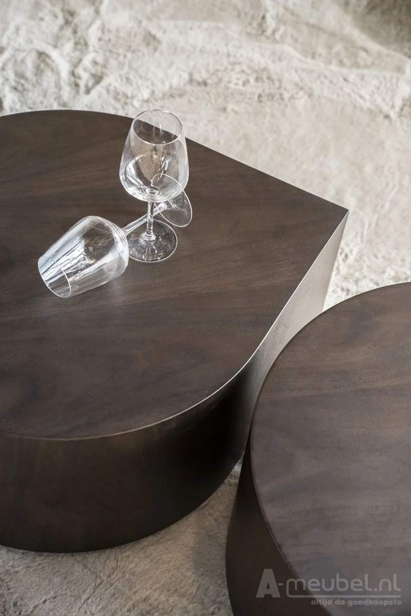 Bijzettafel Jules - 55cm - Bruin - 96245