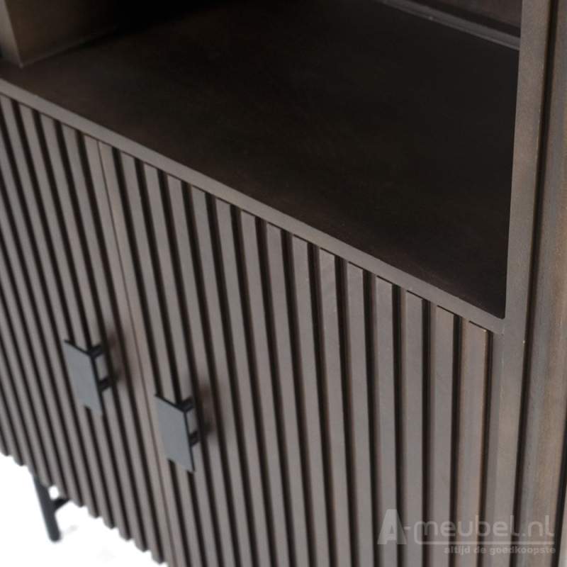 Boekenkast Remi - Bruin - 95732