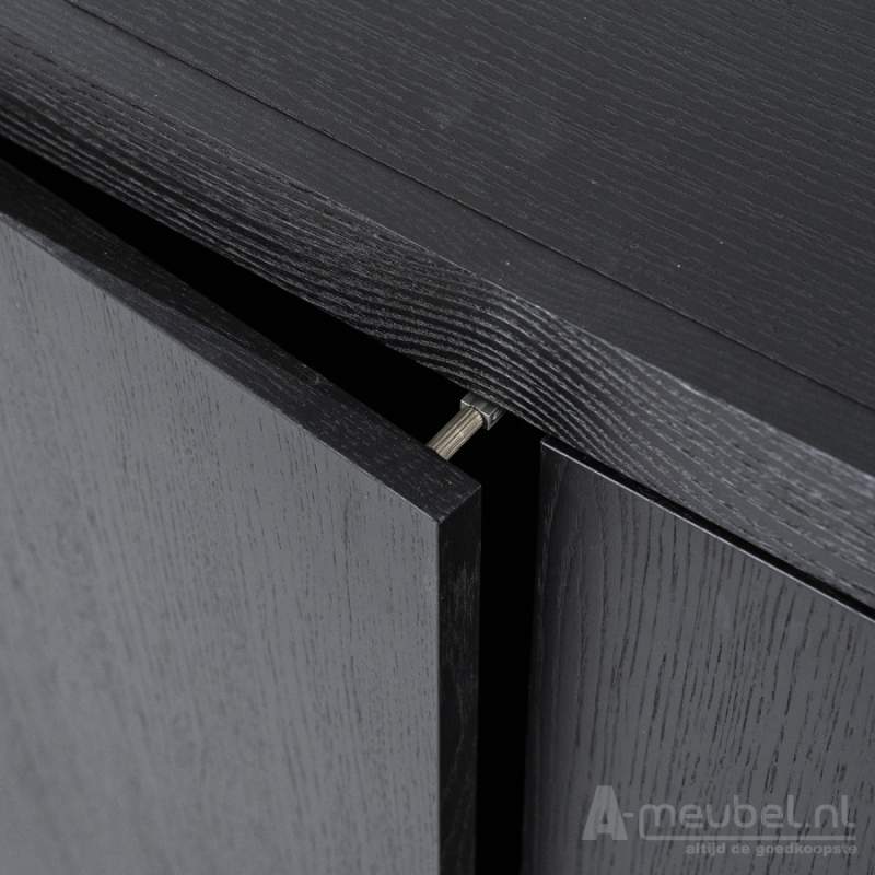 Dressoir Helsinki - 200cm - Zwart - 95722