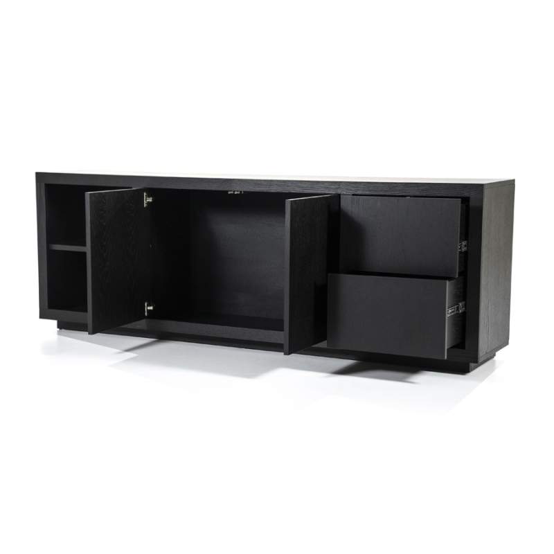 Dressoir Helsinki - 200cm - Zwart - 95722
