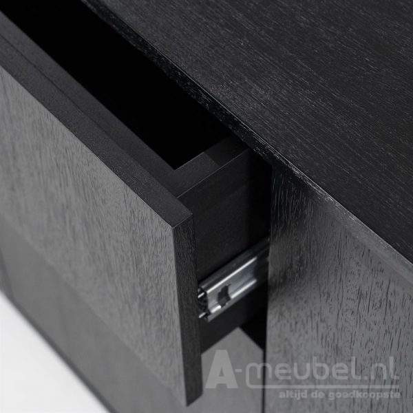 Dressoir James - 180cm - Zwart - 95952