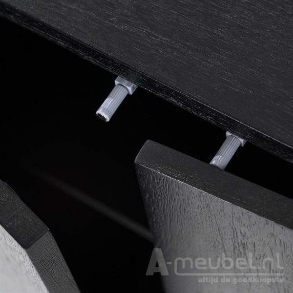 Dressoir James - 180cm - Zwart - 95952