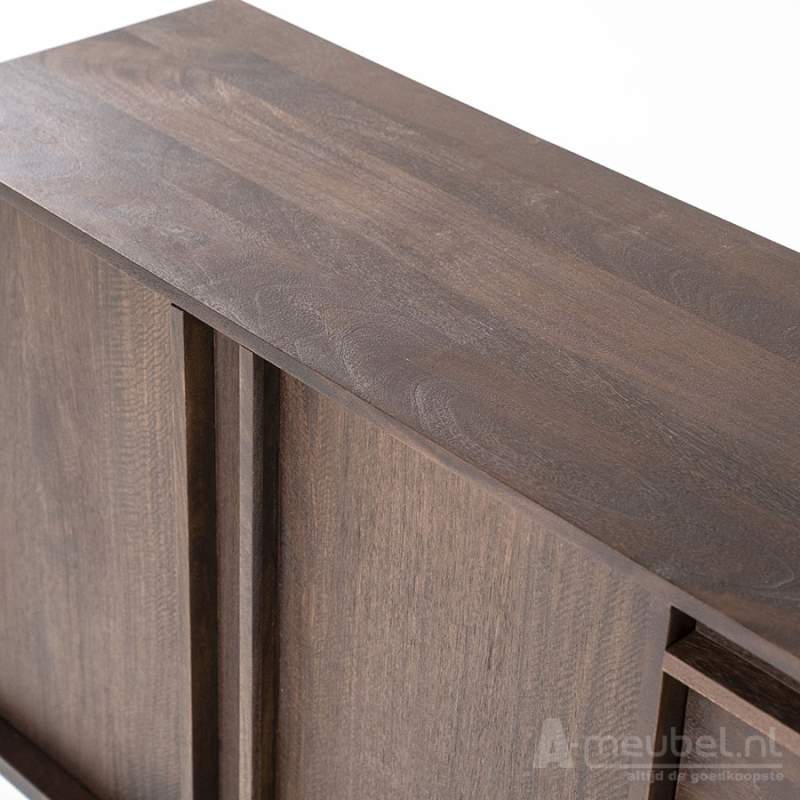 Dressoir Jimmy 3-deurs 3-laden - Bruin - 95866