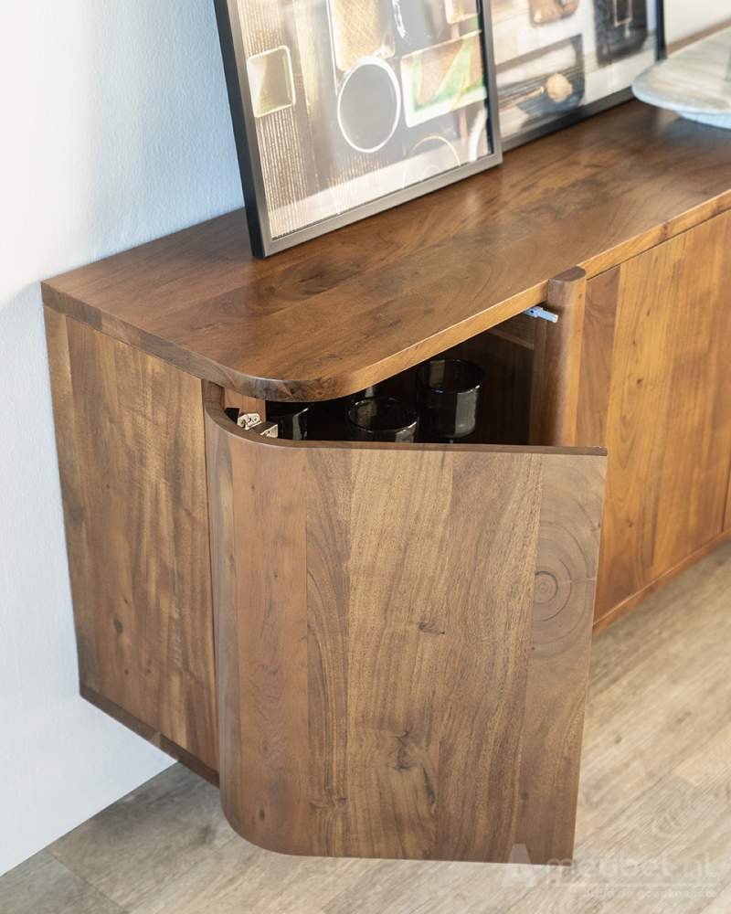 Dressoir Julian 4-deurs - Bruin - 95909