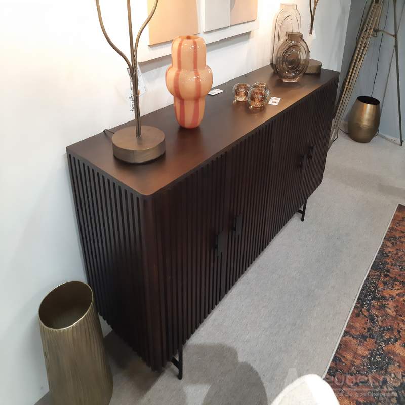 Dressoir Remi 4-deurs - Bruin - 95662