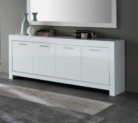 Marknesse Dressoir 4 Deurs Wit