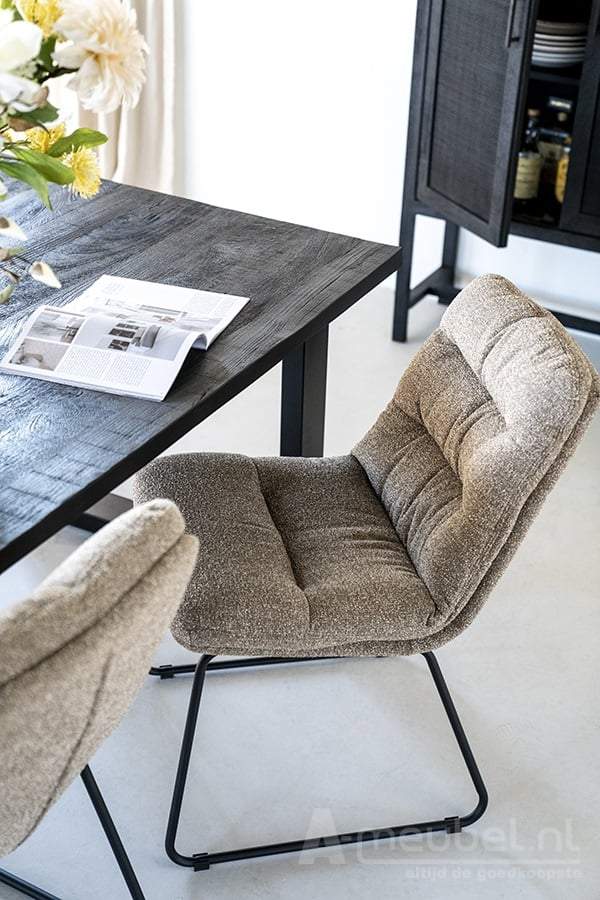 Eetkamerstoel Danica - Beige Baquer - 95585