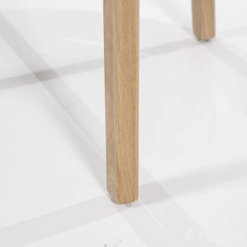 Eetkamerstoel Mikky Naturel hout - Beige Moon - 96174