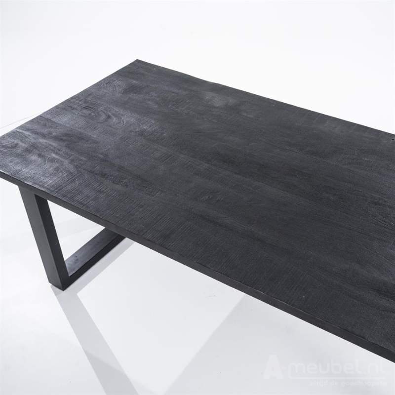 Eettafel Mango - 300cm - Zwart - 95629