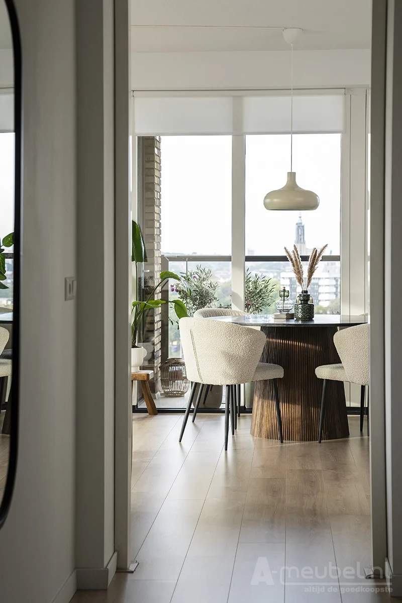 Eettafel Maxim Rond - 130x76cm - 95637