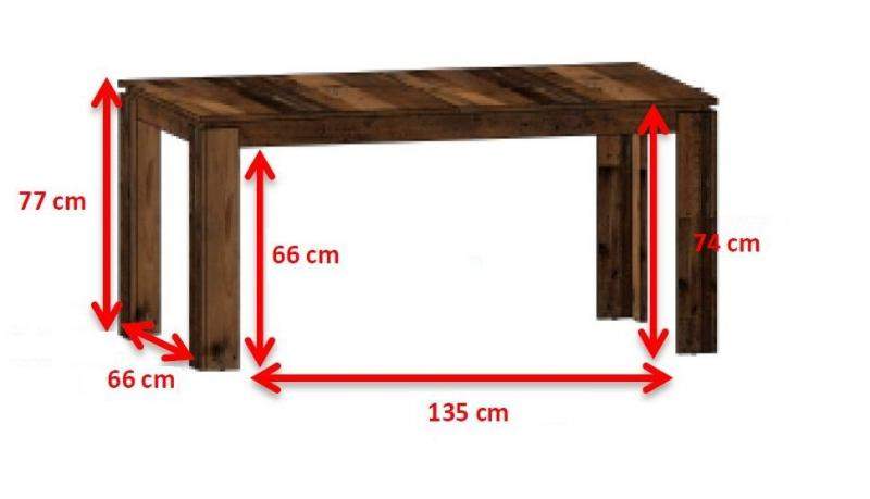 IJzendijke Eettafel (uitschuifbaar)