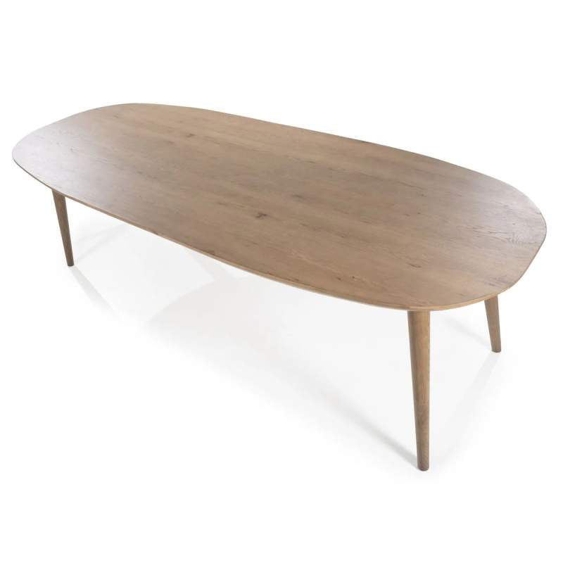 Eettafel Elijah - 260cm - Bruin - 96215