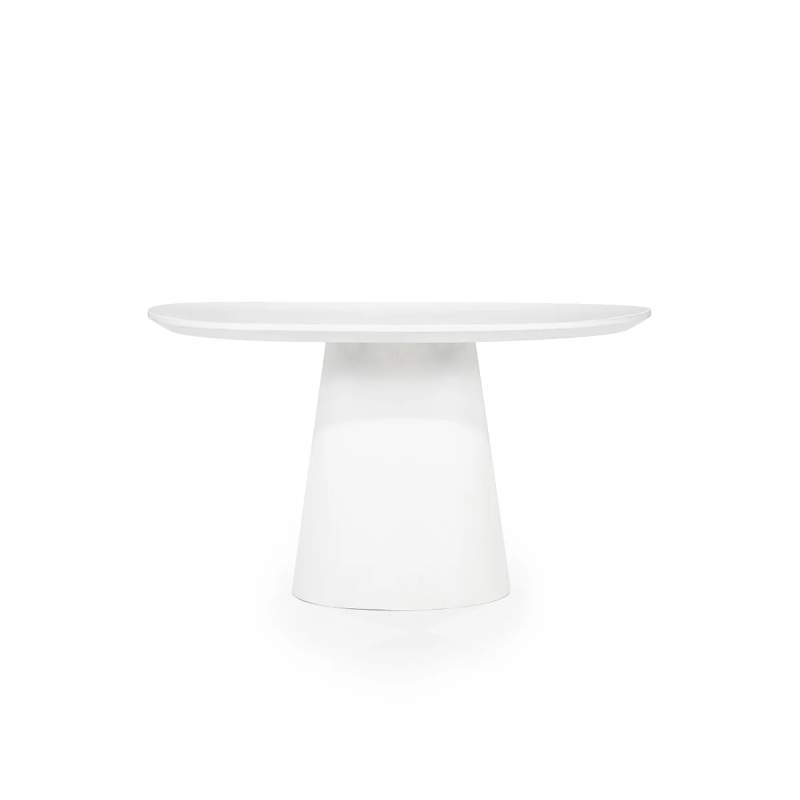 Eettafels Elin - 130x130x76cm - Wit - 95982