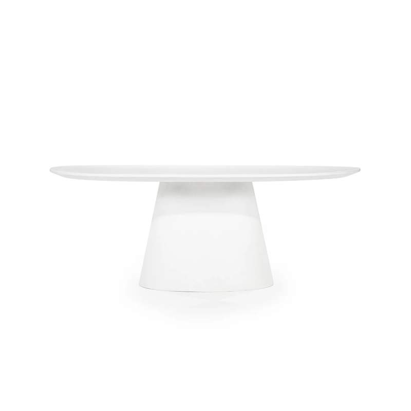 Eettafels Elin - 200x110x76cm - Wit - 95983