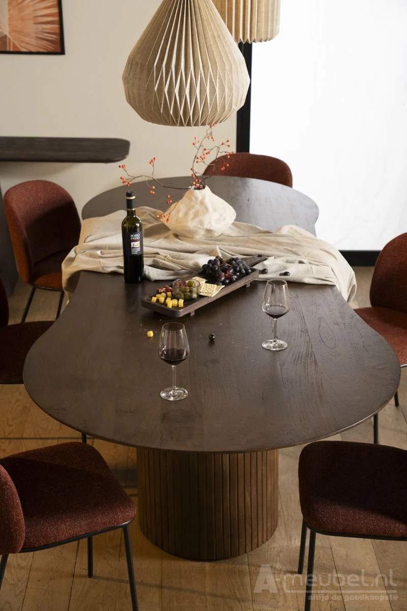 Eettafels Jordy - 300cm - Bruin - 96155