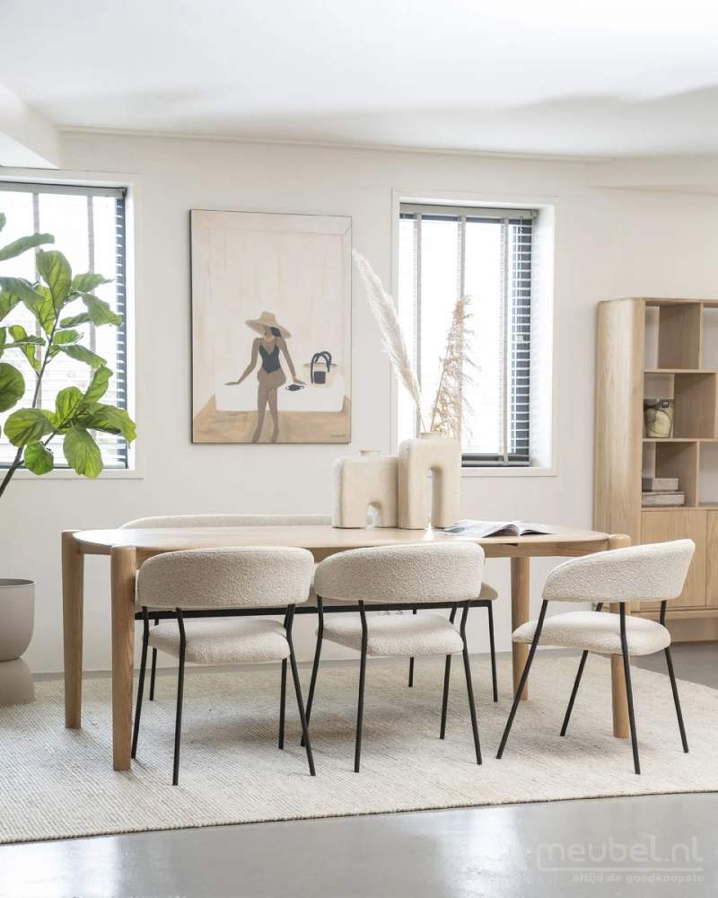 Eettafel Selbu - 200x100cm - 96182