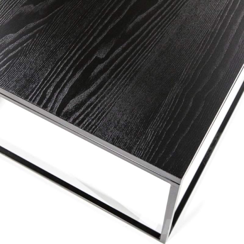 Hoektafel Robin 100x100cm - Zwart - 95698