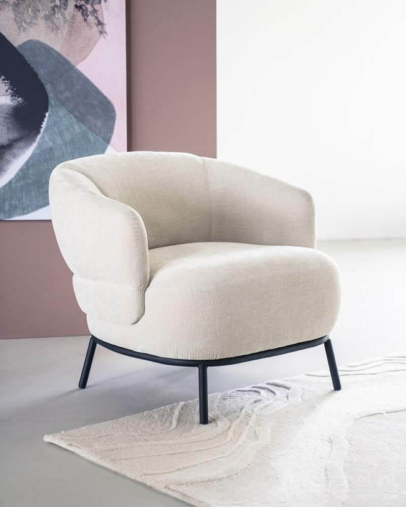 Fauteuil David -Beige Safari - 95896