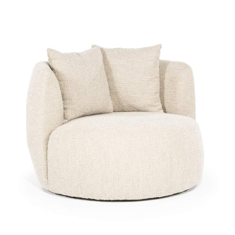 Fauteuil Louis met kussen - Zand Spark - 95801 