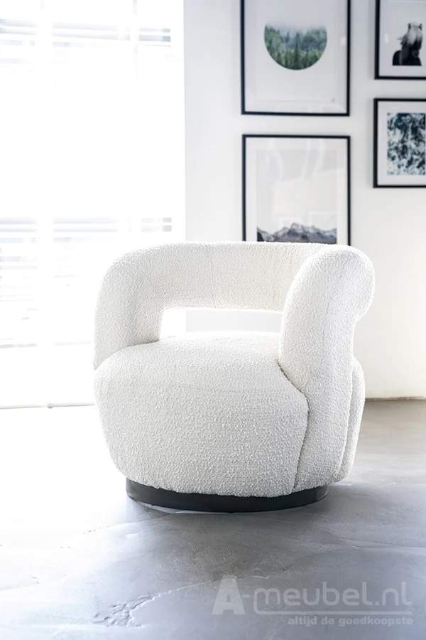 Fauteuil Sharon - Beige Spark - 95800 