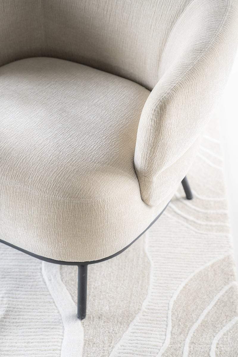 Fauteuil David -Taupe Safari - 95897