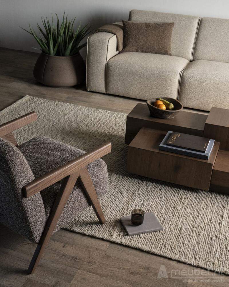 Fauteuil Francis - Taupe Flou - 96317