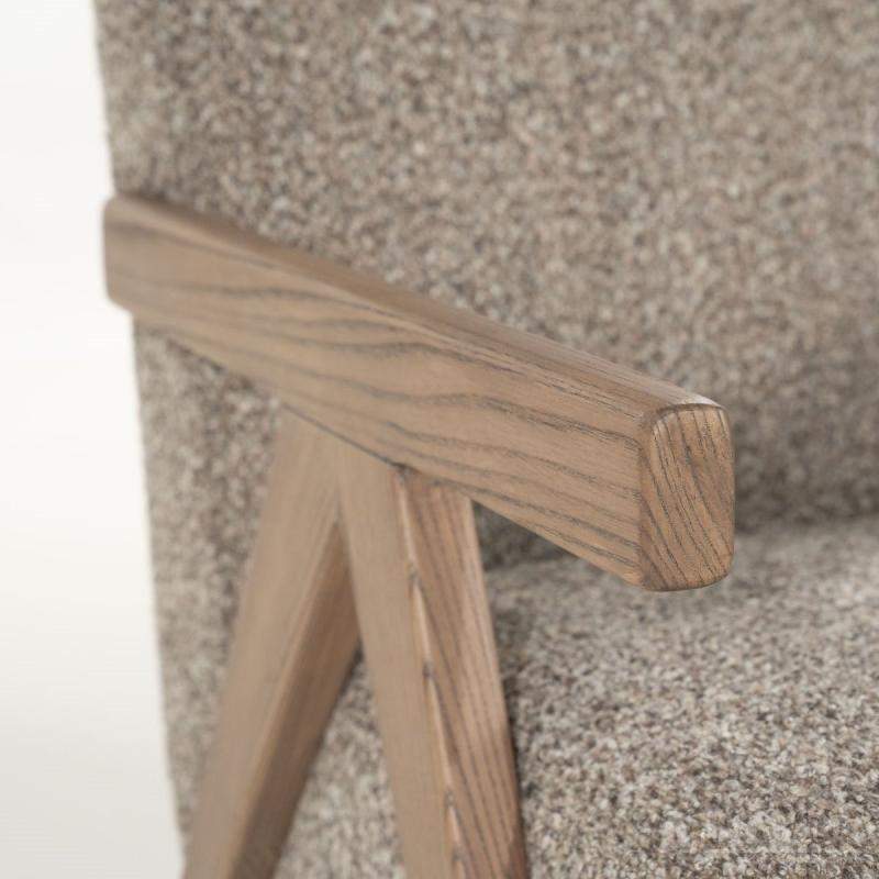 Fauteuil Francis - Taupe Flou - 96317