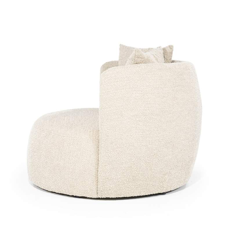 Fauteuil Louis met kussen - Zand Spark - 95801 