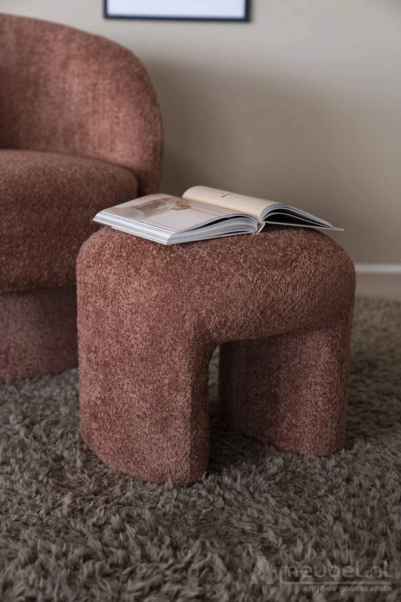 Hocker Sahi - Terracotta- 230304