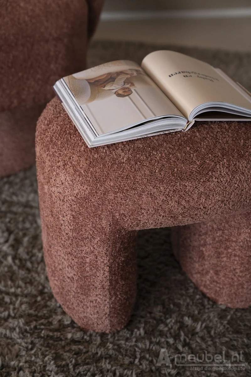 Hocker Sahi - Terracotta- 230304