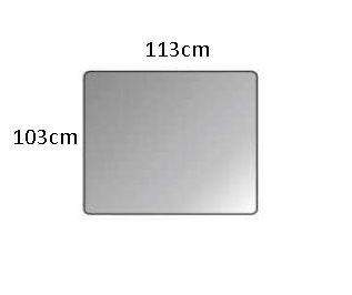 Amersfoort Pouffe 113x103cm