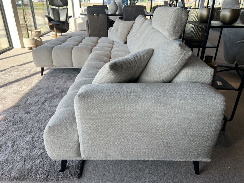 Bank Hulst Longchair + 2 Zits + Ottomaan 345cm – foto 3 – A-meubel