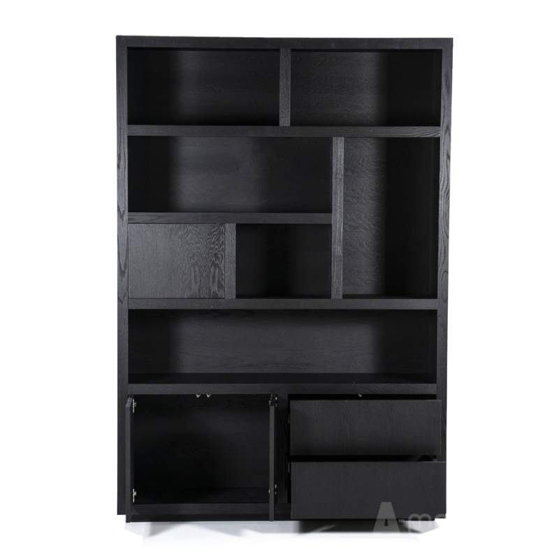 Kabinet Helsinki - 150cm - Zwart - 95725