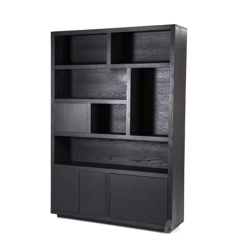 Kabinet Helsinki - 150cm - Zwart - 95725