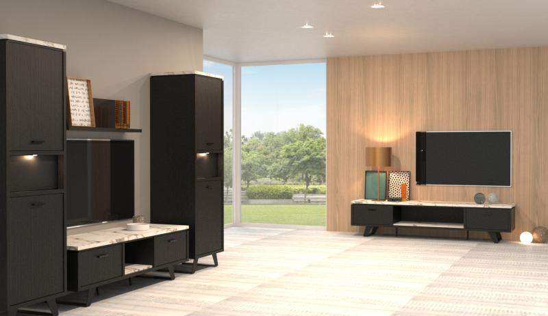 Woonkamerset Terneuzen Calcatta White