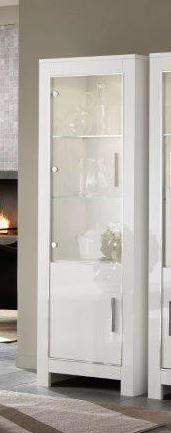 Kolomkast Glas Marknesse Wit