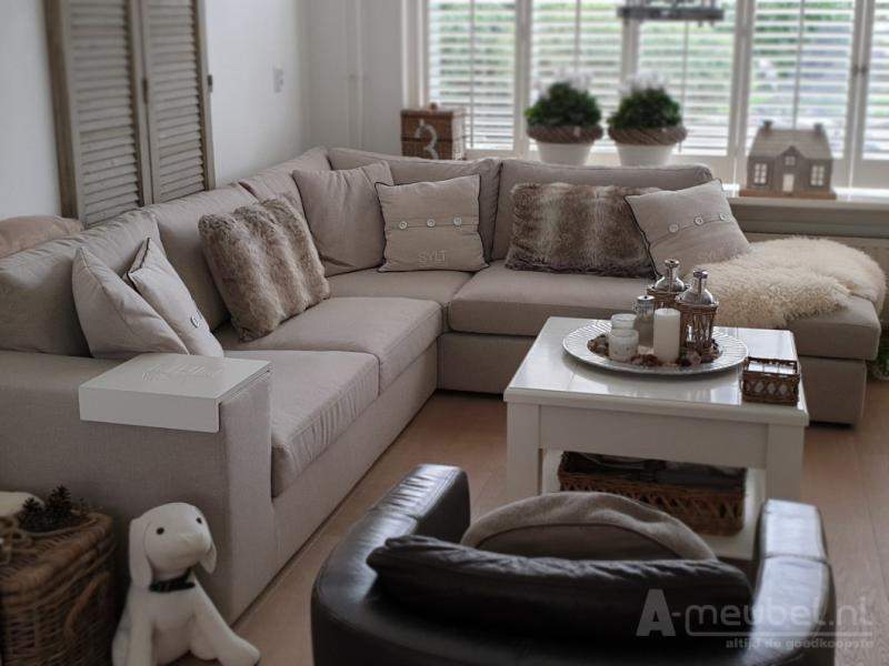 Hoekbank Lelystad in hugo bij A-Meubel