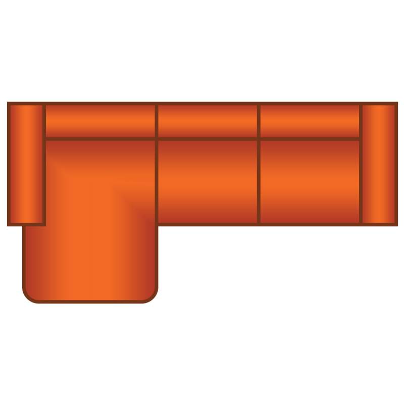 Nijmegen Longchair Rond + 2 Zits - MAGAZIJN OPRUIMING - Rhythm 01 Natural