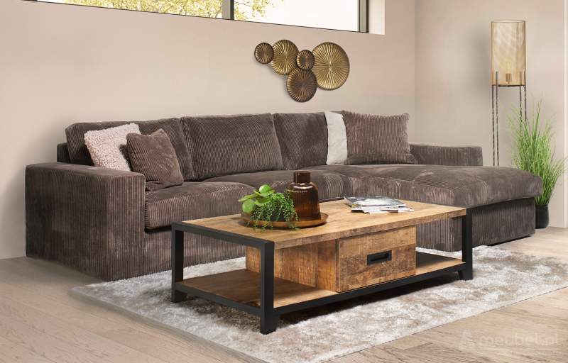 loungebank grijs